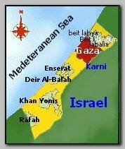 Gaza Strip map